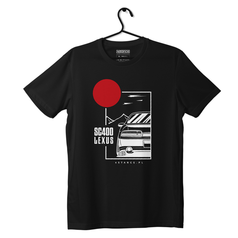 Schwarzes LEXUS SC300 JDM-T-Shirt