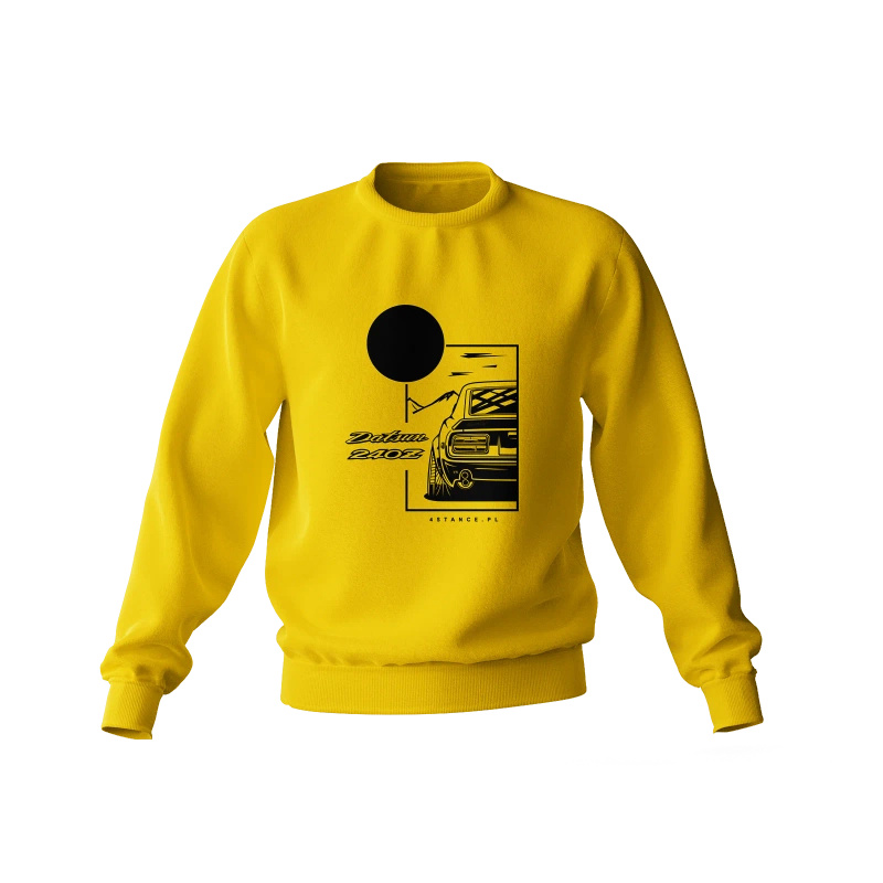Datsun 240Z yellow sweatshirt