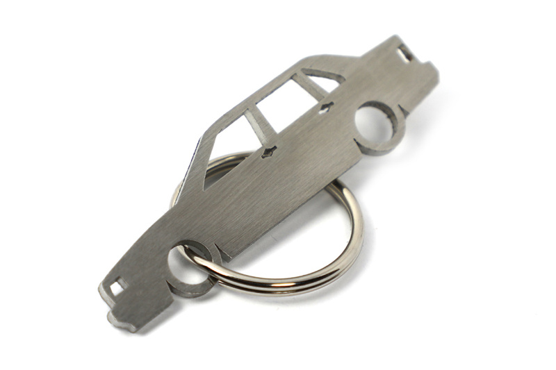 Stainless steel key ring Volvo 850 sedan