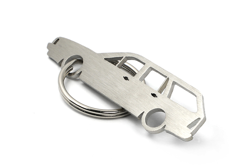 Stainless steel VW Volkswagen Passat B2 station wagon key ring