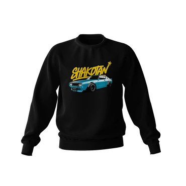 Čierna mikina SHAKOTAN