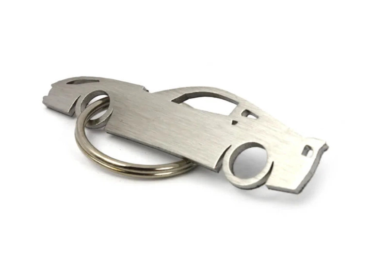 Chevrolet Corvette Z06 stainless steel key ring