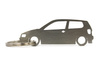 Edelstahl VW Volkswagen Polo 6N 3d Schlüsselanhänger