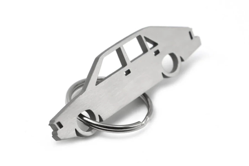 Stainless steel key ring FSO Polonez Borewicz