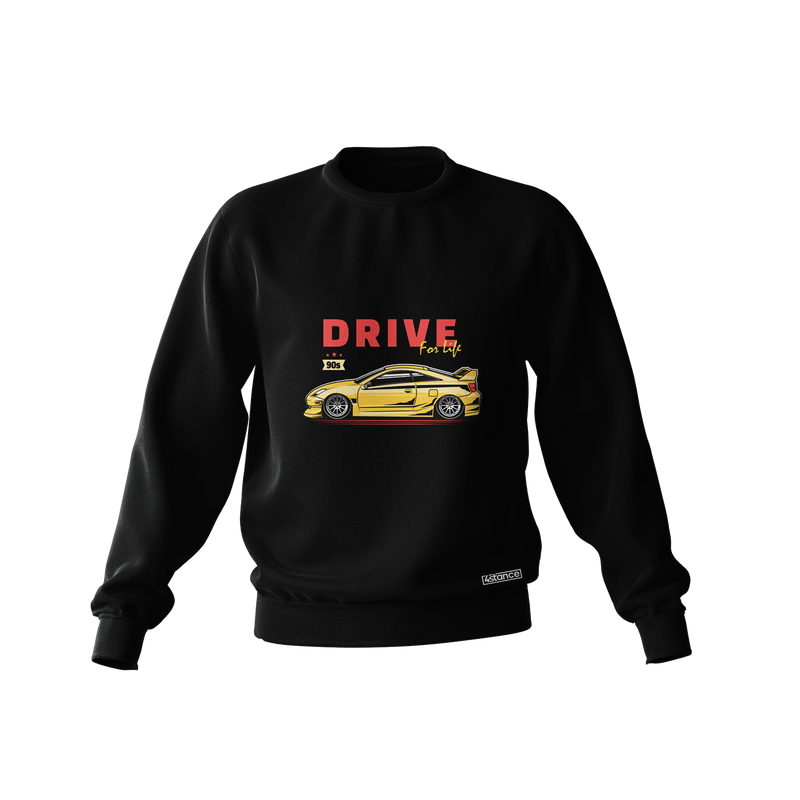 Czarna bluza TOYOTA CELICA VII Drive for life