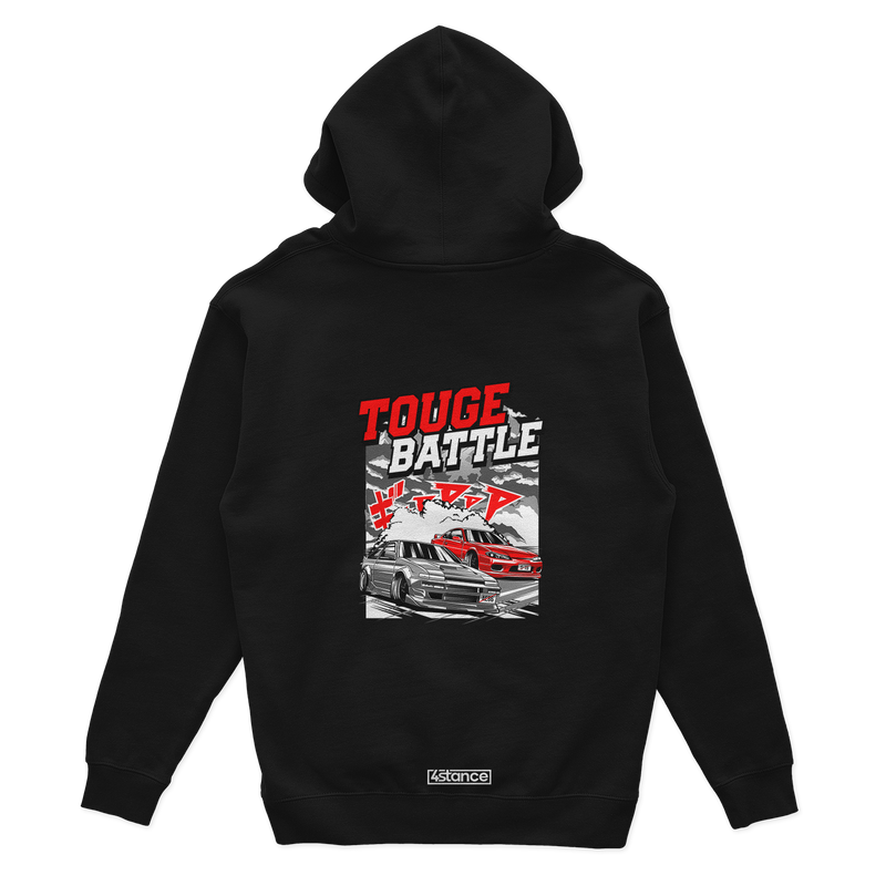 Black TOUGE BATLLE hoodie