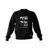 Black NISSAN SKYLINE R35 MANGA sweatshirt