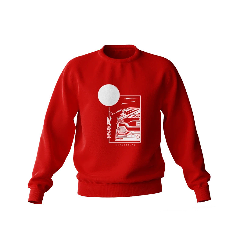 Honda Civic Type R Sweatshirt rot