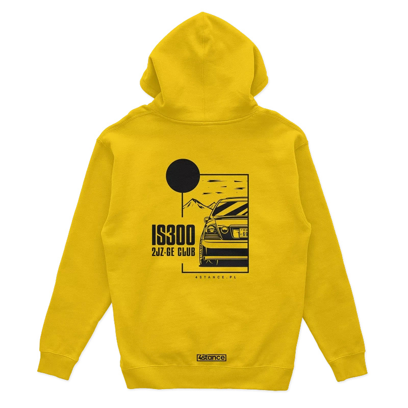 Lexus IS IS300 JDM hoodie yellow