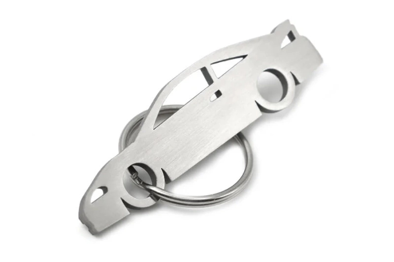 Mitsubishi Eclipse stainless steel key ring