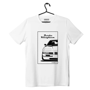 Biały T-shirt koszulka BMW E31 Jeżdżę klasykiem