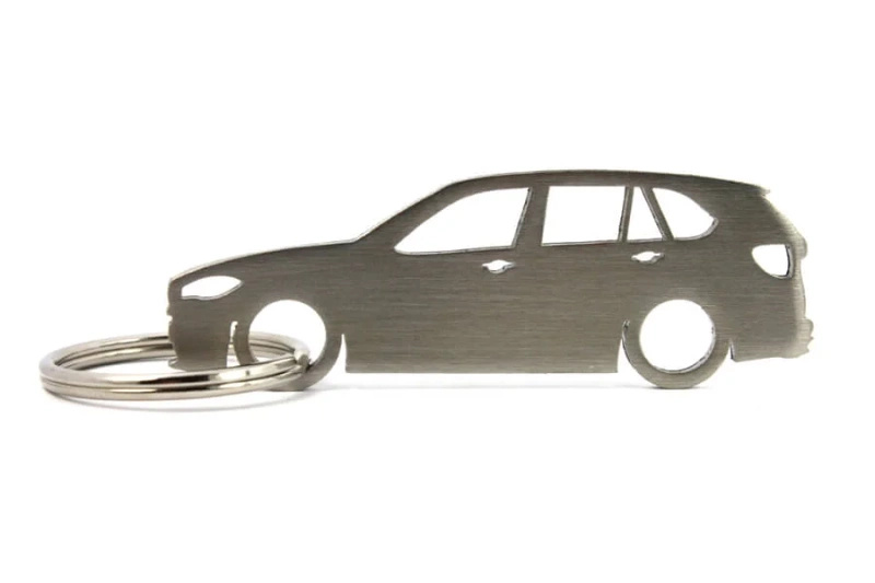 BMW F15 X5M stainless steel key ring