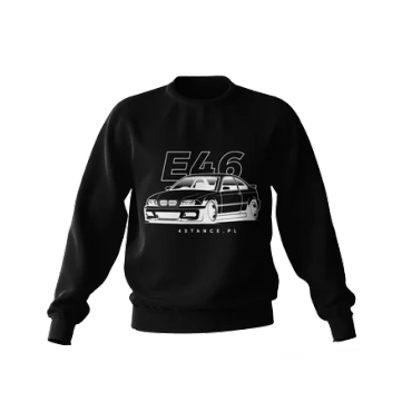 BMW E46 sweatshirt black