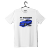 Biały T-shirt koszulka BMW E90 M3