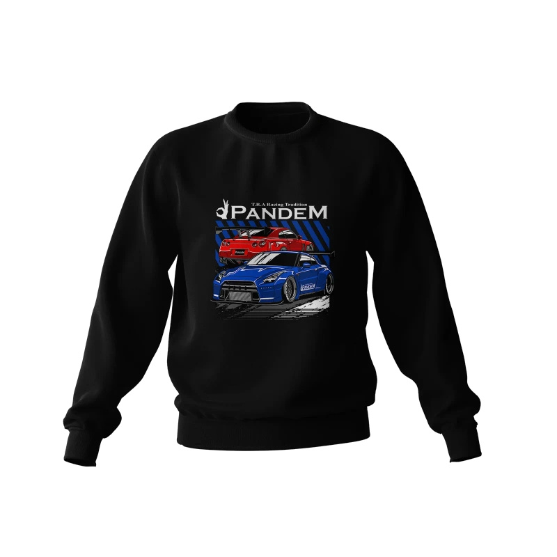 Czarna bluza Nissan Skyline R35 Pandem