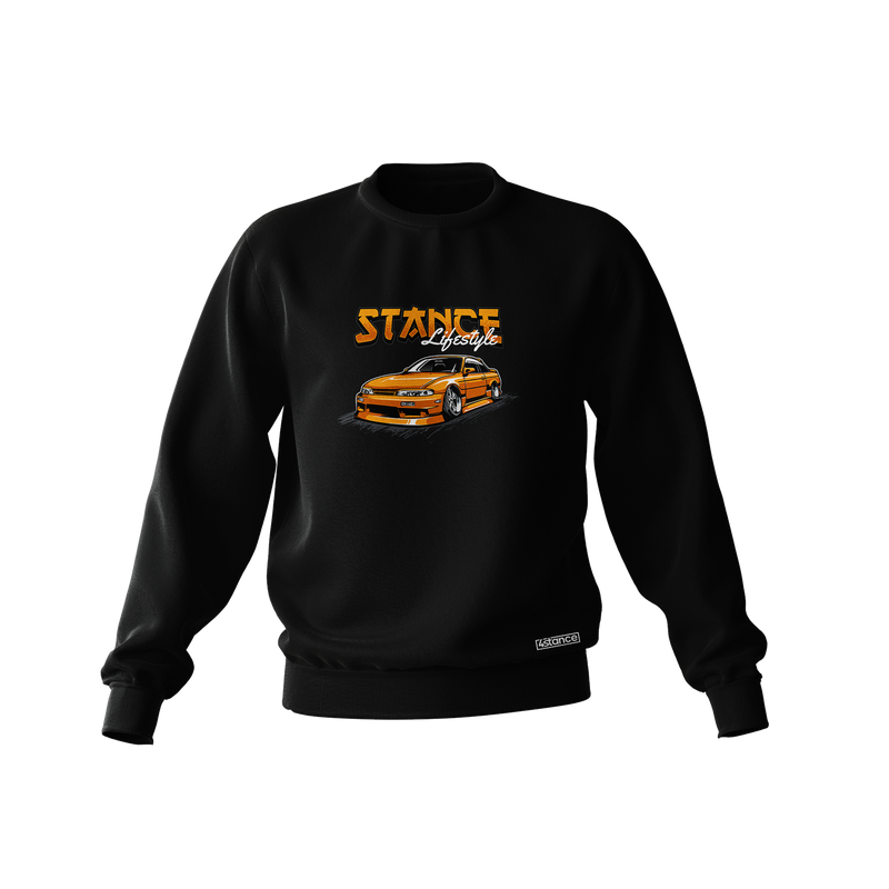 Black NISSAN S14 ZENKI sweatshirt