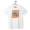 Weißes T-Shirt NISSAN S13 DRIFT