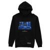 Black hooded sweatshirt NISSAN SKYLINE R34