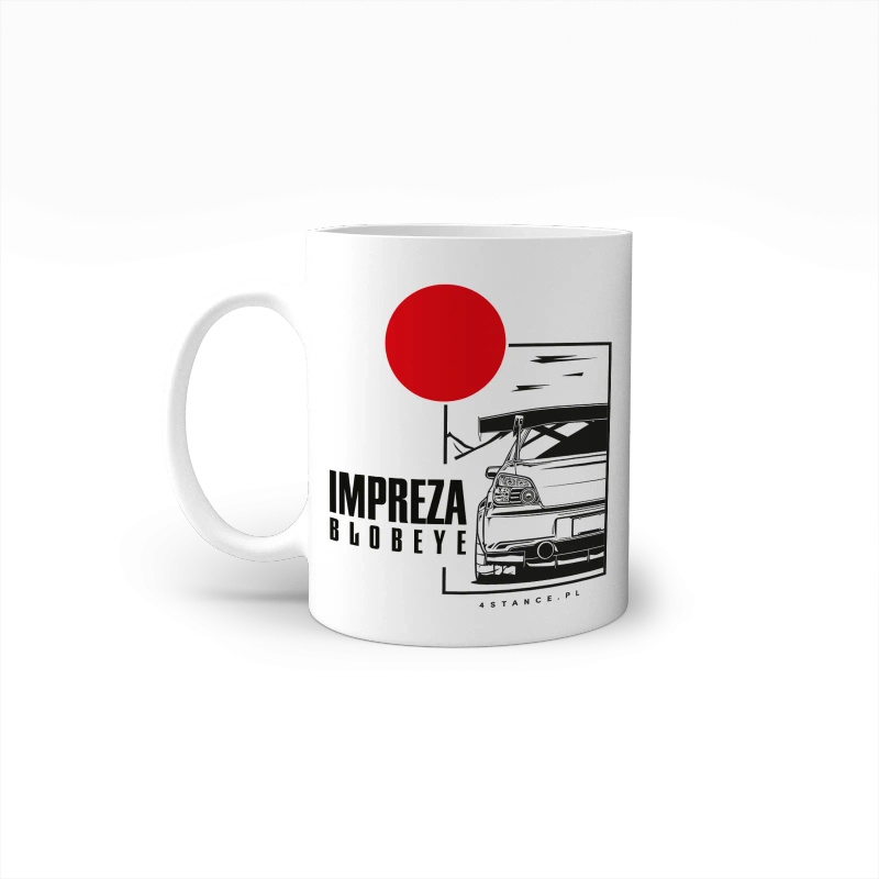 Blobeye mug for Subaru Impreza fan