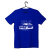 T-shirt front BMW E46 blue