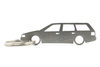 Stainless steel VW Volkswagen Passat B3 station wagon key ring