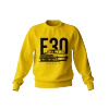 BMW E30 klassisches gelbes Sweatshirt