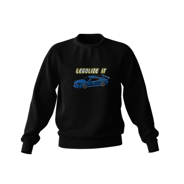 Čierna mikina LEGOLIZE IT