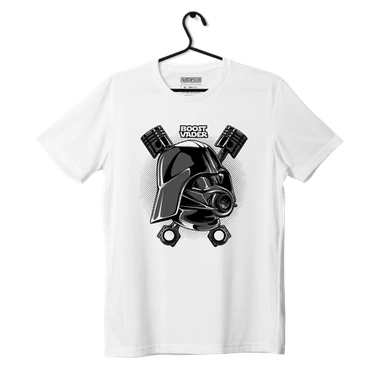 White BOOST VADER T-shirt