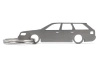 Brelok stal nierdzewna AUDI A6 c4 Avant