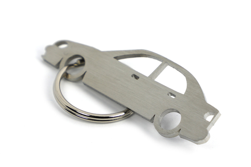 Daewoo Lanos sedan stainless steel key ring