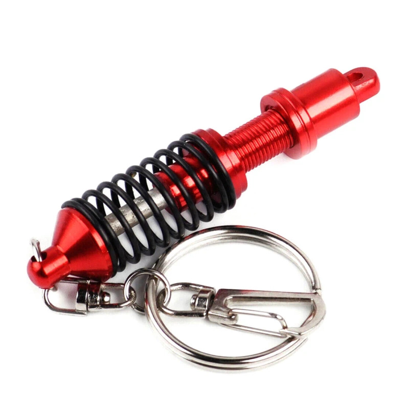 Key ring Shock absorber red