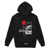 Black hooded sweatshirt HONDA CIVIC IV