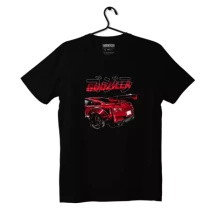 Czarny T-shirt Nissan Skyline GT-R R35 GOJIRA