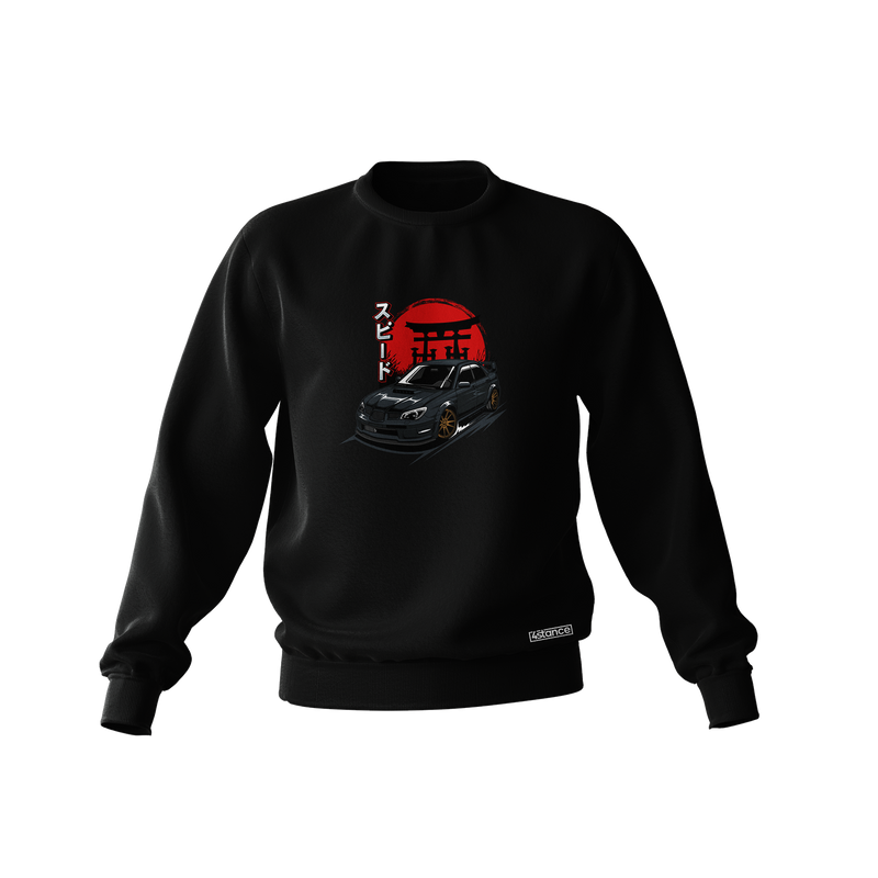 Black SUBARU IMPREZA HAWKEYE sweatshirt