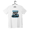 Biały T-shirt koszulka Porsche 911 GT3 RS