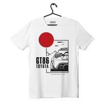 White TOYOTA GT86 T-shirt