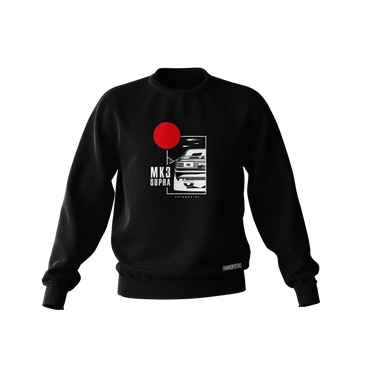 Czarna bluza TOYOTA SUPRA MK3