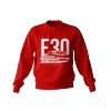 BMW E30 klassisches rotes Sweatshirt