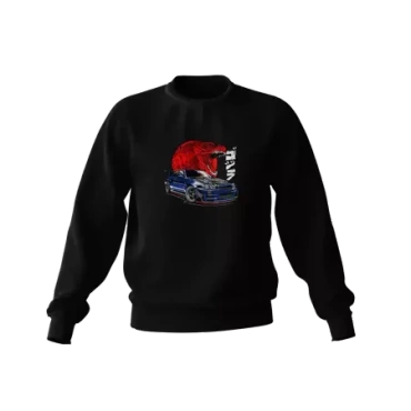 Czarna bluza Nissan Skyline GT-R R34 Godzilla