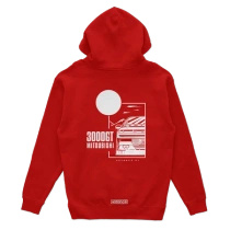 Mitsubishi 3000GT mikina s kapucí červená