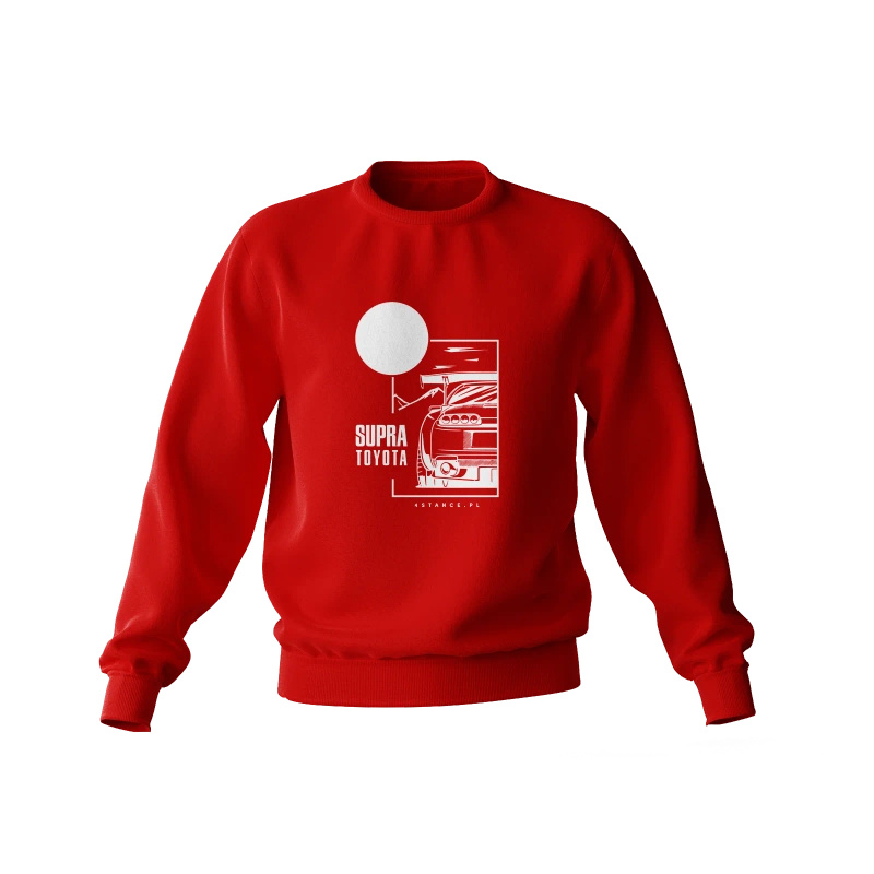 Toyota Supra red sweatshirt
