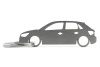 Brelok stal nierdzewna AUDI A1 5d