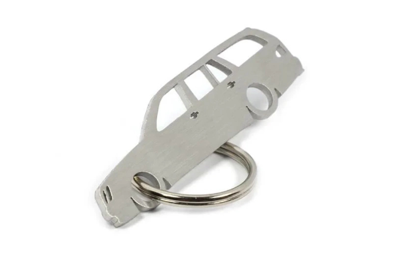 Mercedes-Benz E W210 kombi prívesok na kľúče z nehrdzavejúcej ocele