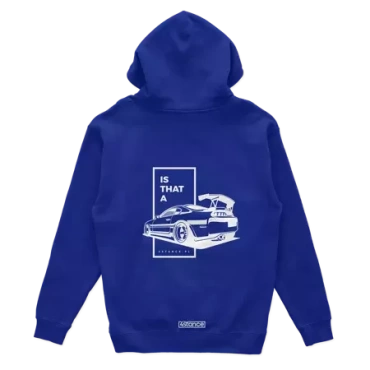 Mikina s klokankou IS THAT A SUPRA blue