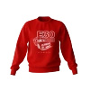 BMW E30 Sweatshirt betritt Seite rot