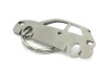 AUDI A3 8V 3d stainless steel key ring