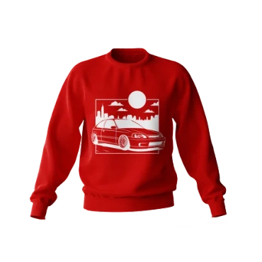 Bluza Honda Civic VI czerwona