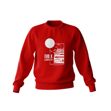 Bluza Mitsubishi Lancer Evo X czerwona