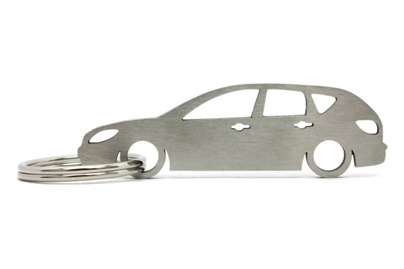 Mazda 3 BK 5d stainless steel key ring