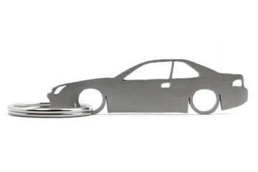 Honda Prelude 5gen prívesok na kľúče z nehrdzavejúcej ocele